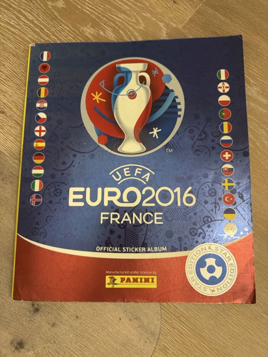 Libri: Euro 2016 Panini Heft Voll – Usato da Winterthur venduto da Baggio2