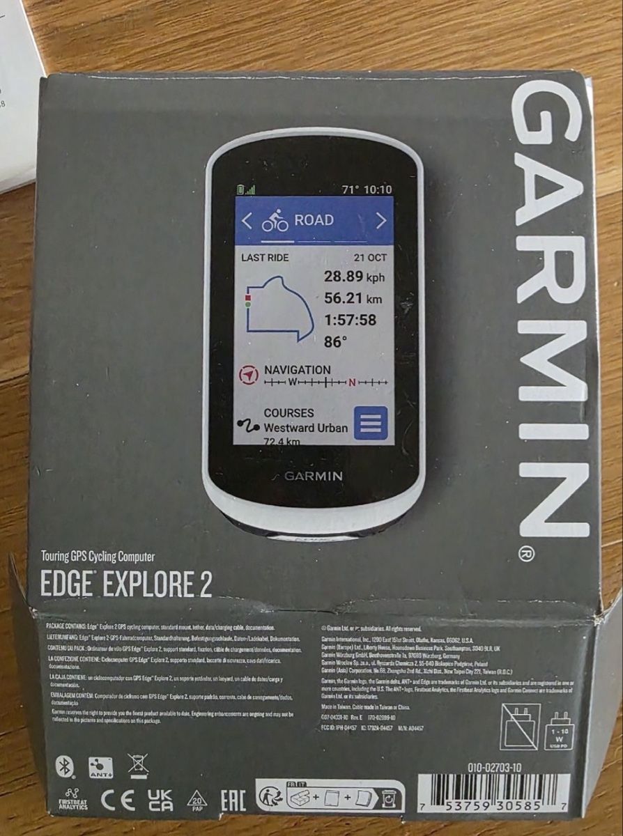 Garmin Computer & Messgeräte: Garmin Edge Explore 2 GPS Radcomputer mit Zubehör – Gebraucht aus Winterthur von eri_g5ms