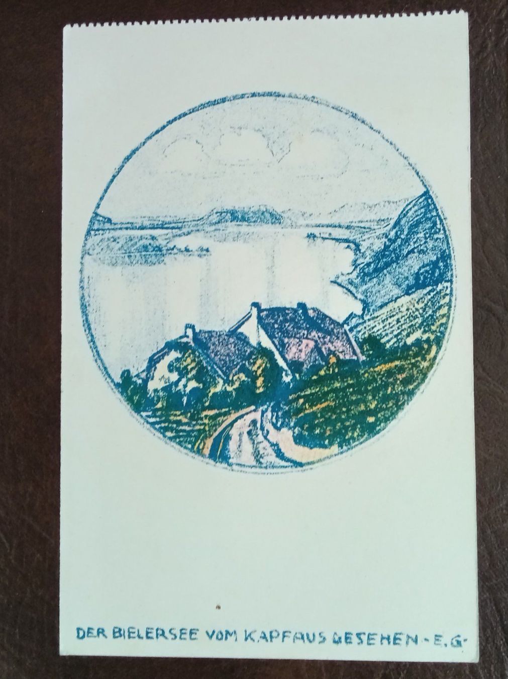 Cartoline postali: 3 antike Postkarten mit Abbildungen von Biel, 1906 – Usato da Hohenrain venduto da mr10 2
