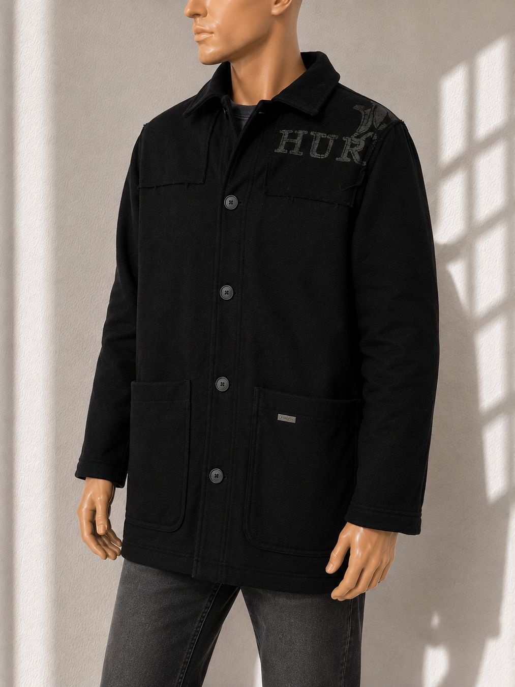 Giacche: HURLEY Jacket - black - Gr- 48 - Cabanjacke – Usato da Dübendorf venduto da san_tt6m