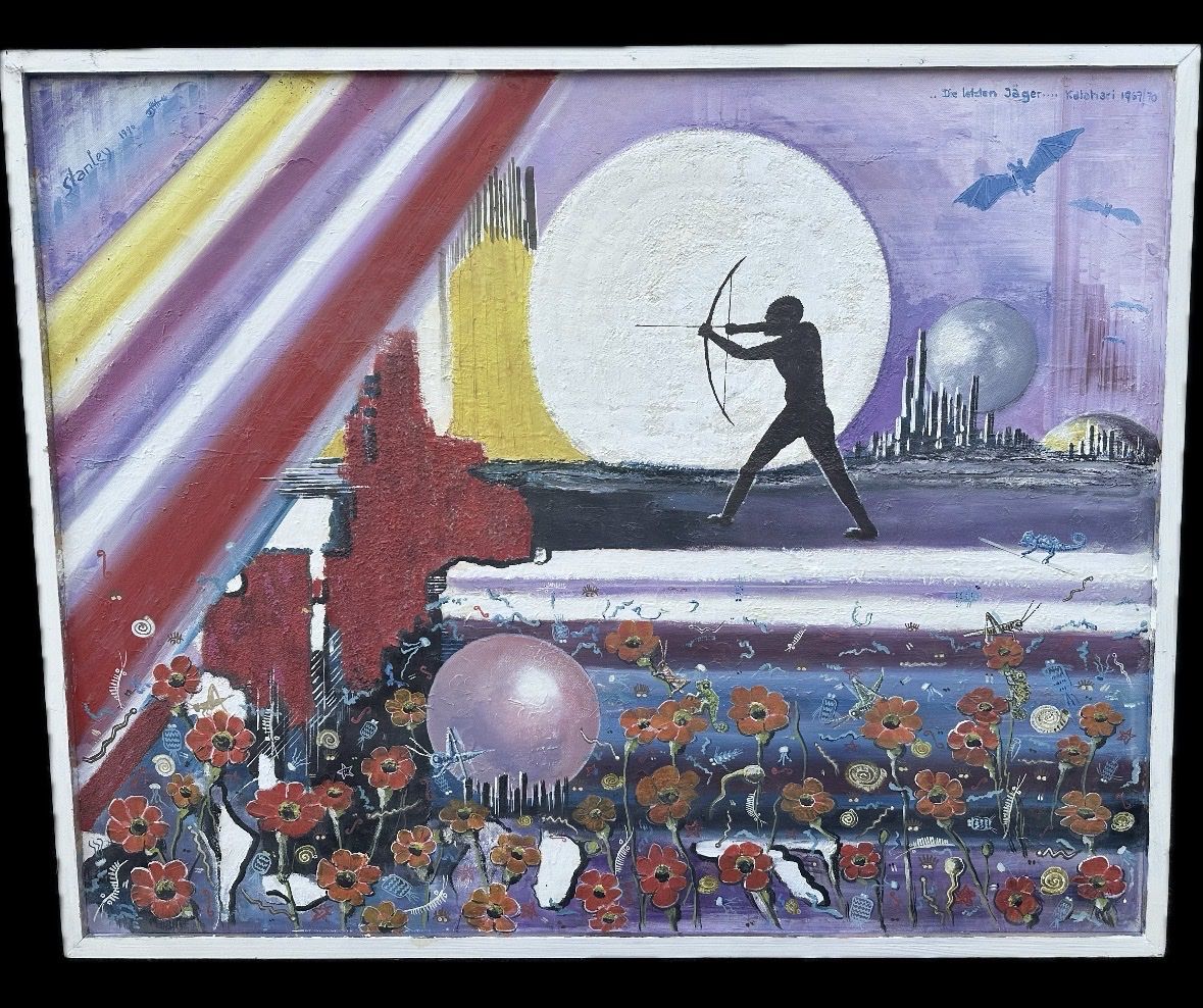 Dipinti: Surrealistisches Science-Fiction Gemälde – Usato da Luzern venduto da Fabian_Ni