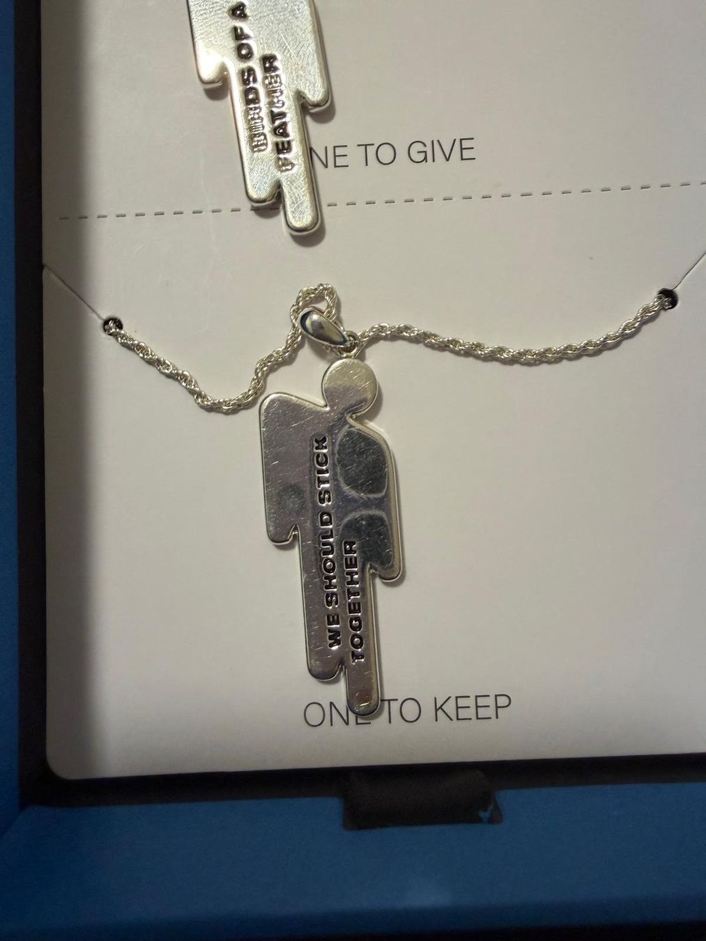 Catenine: Billie eilish Blohsh Silver Necklace 2 Pack – Nuovo (secondo la descrizione) da Zürich venduto da Nexaro 5