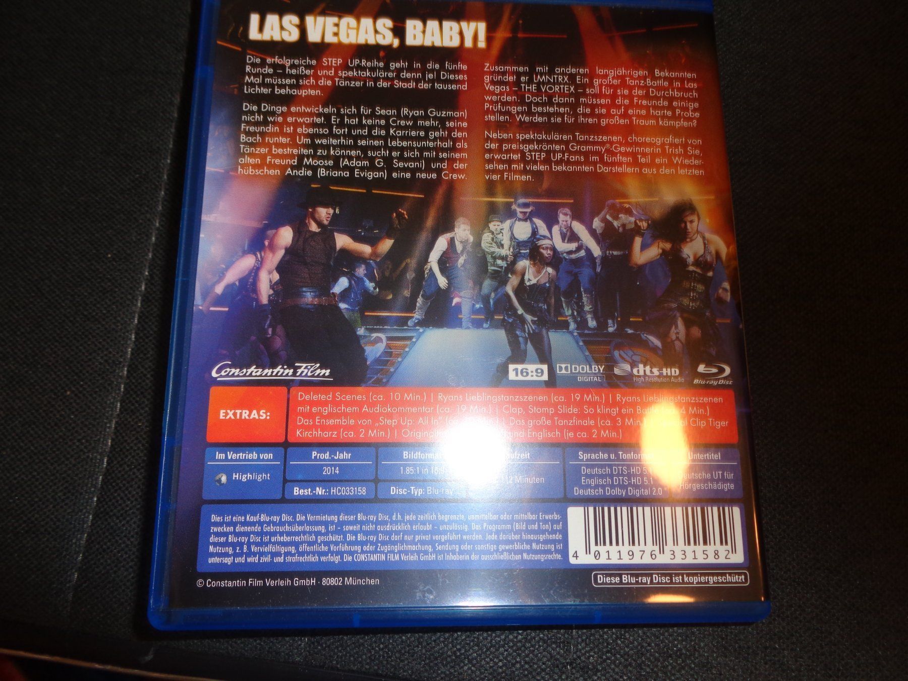Tutti i DVDs: Step UP All in BLU-RAY – Usato da Olten venduto da Disc-Verkauf 2