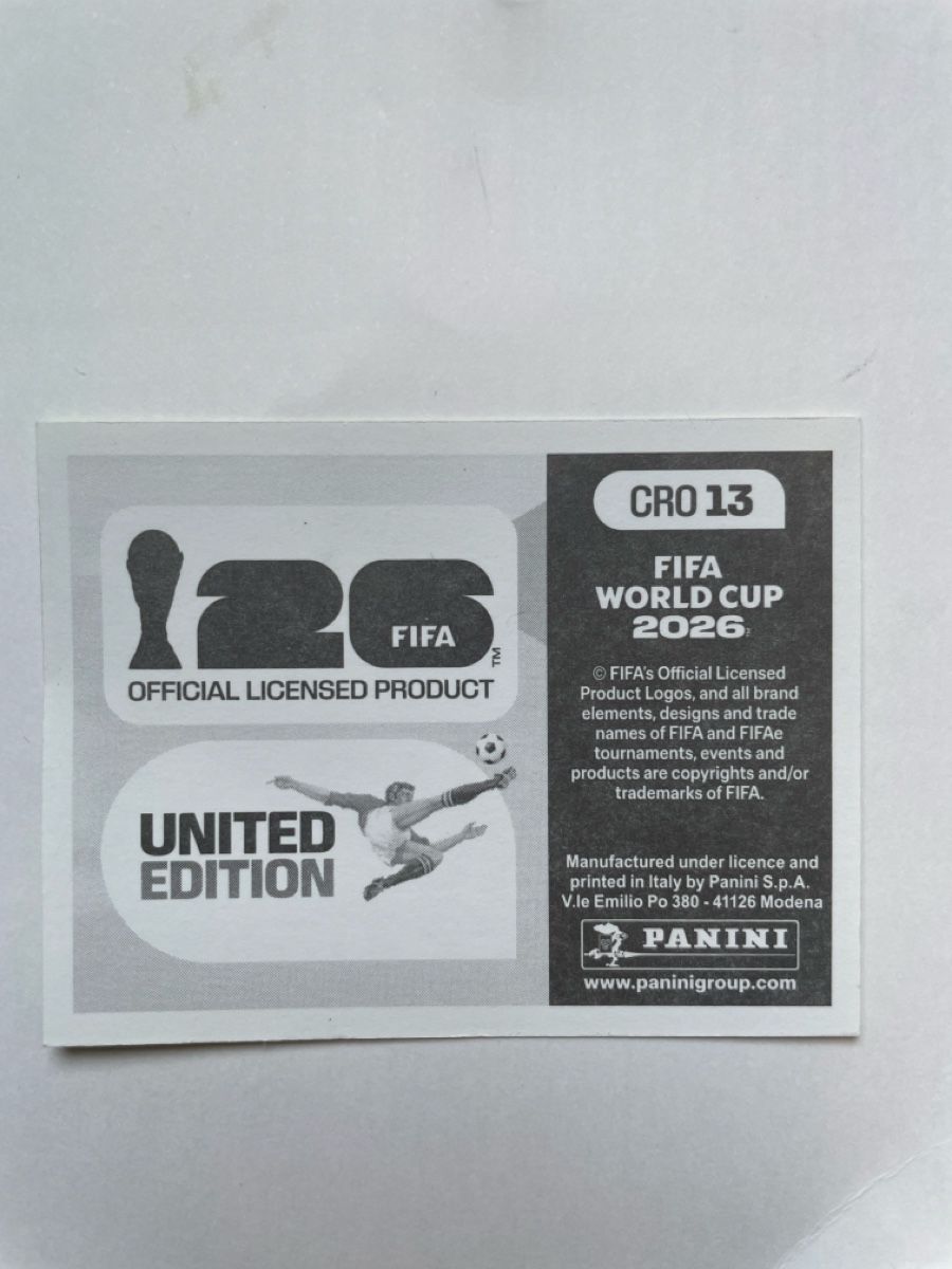 Panini Carte collezionabili: Panini WM 2026 Sticker Kroatien – Nuovo (secondo la descrizione) da Füllinsdorf venduto da swiss-discounter 1