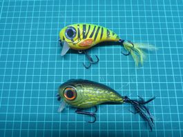 2-er SET Hechtköder: Spro Fat Iris 8cm