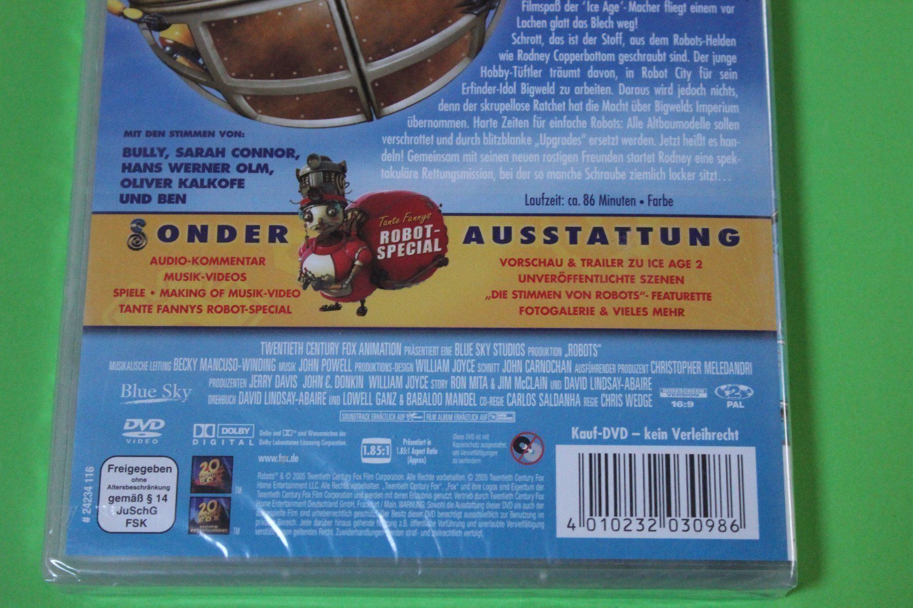 Tutti i DVDs: ROBOTS DVD NEU und originalverpackt vergriffen – Nuovo e nell'imballaggio originale da Tübach venduto da JamesStone 5