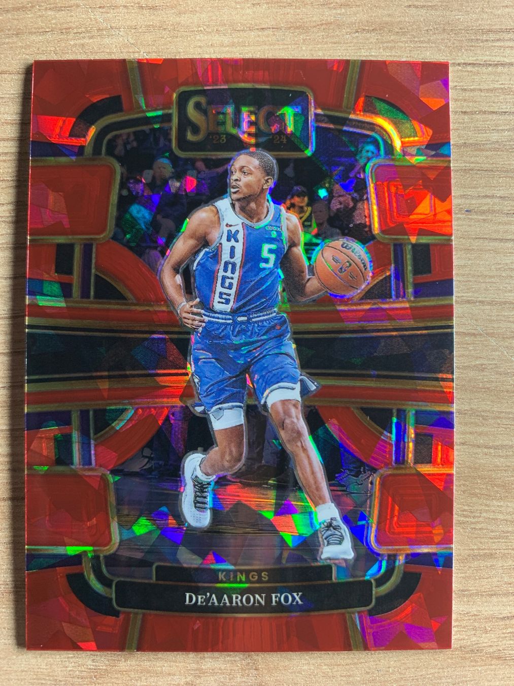 Cartoline: NBA De’Aaron Fox RED ICE Concourse Select 23/24 – Usato da Netstal venduto da Clutch79Cardz