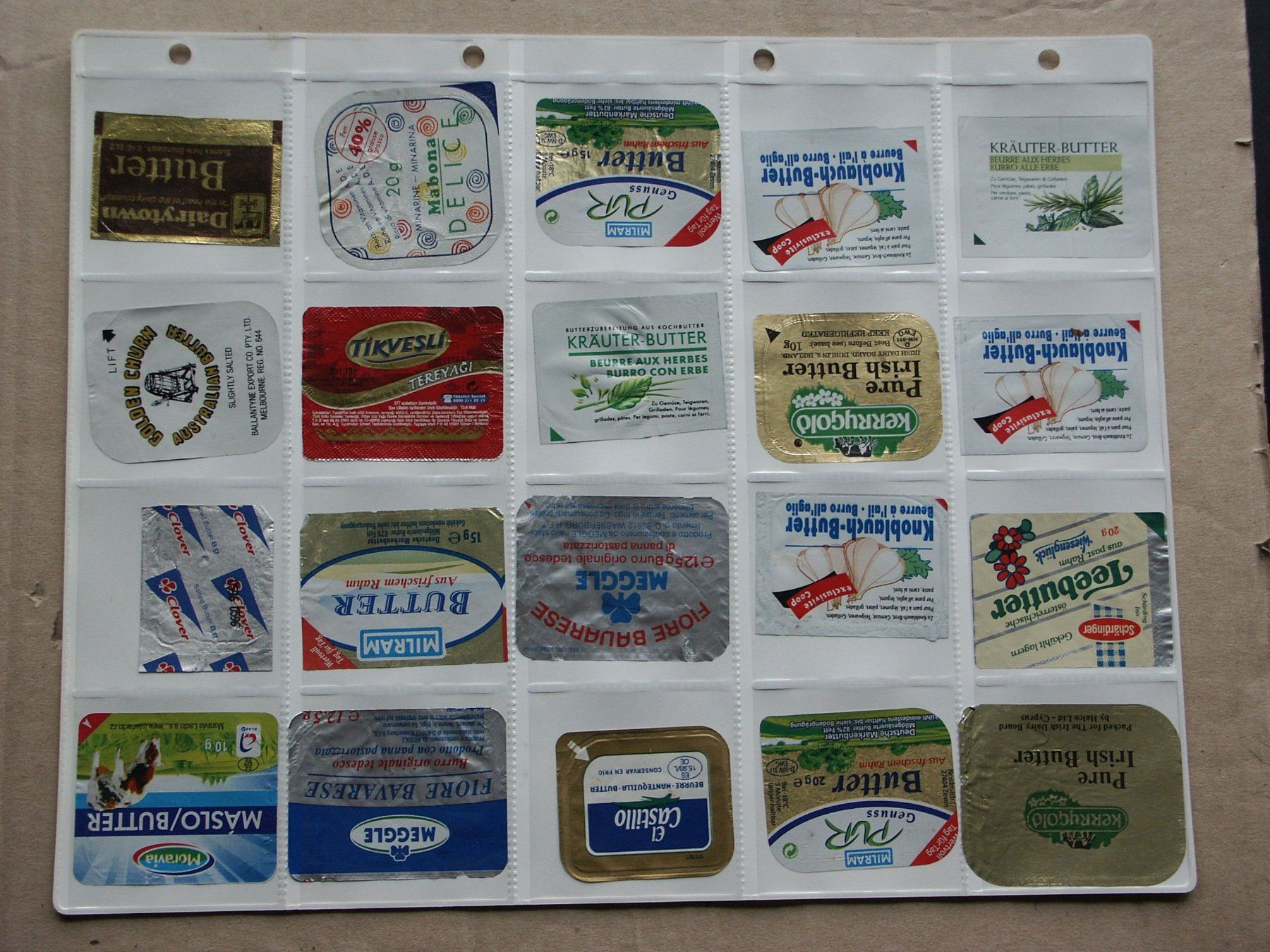 Coperchi dei cremini per caffè: 40    verschiedene       Butter   Deckeli – Usato da Niederglatt ZH venduto da herzblatt5449 1