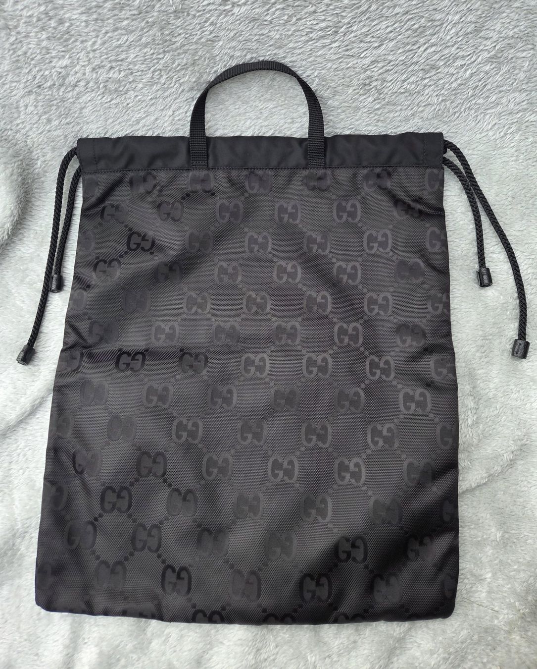 Gucci Borse: Gucci Laundry Bag black GG Econyl – Nuovo (secondo la descrizione) da Uetendorf venduto da NicoleTedesco 1