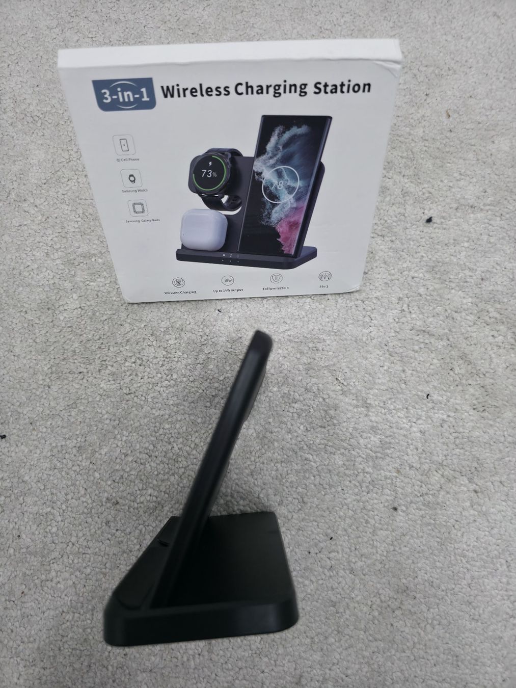 Caricabatterie: Wireless 3 in 1 charger for Samsung – Nuovo (secondo la descrizione) da Embrach venduto da niz_8sff 6