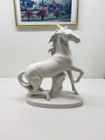 Porzellanfigur Pferd Grafenthal weiss guter Zustand