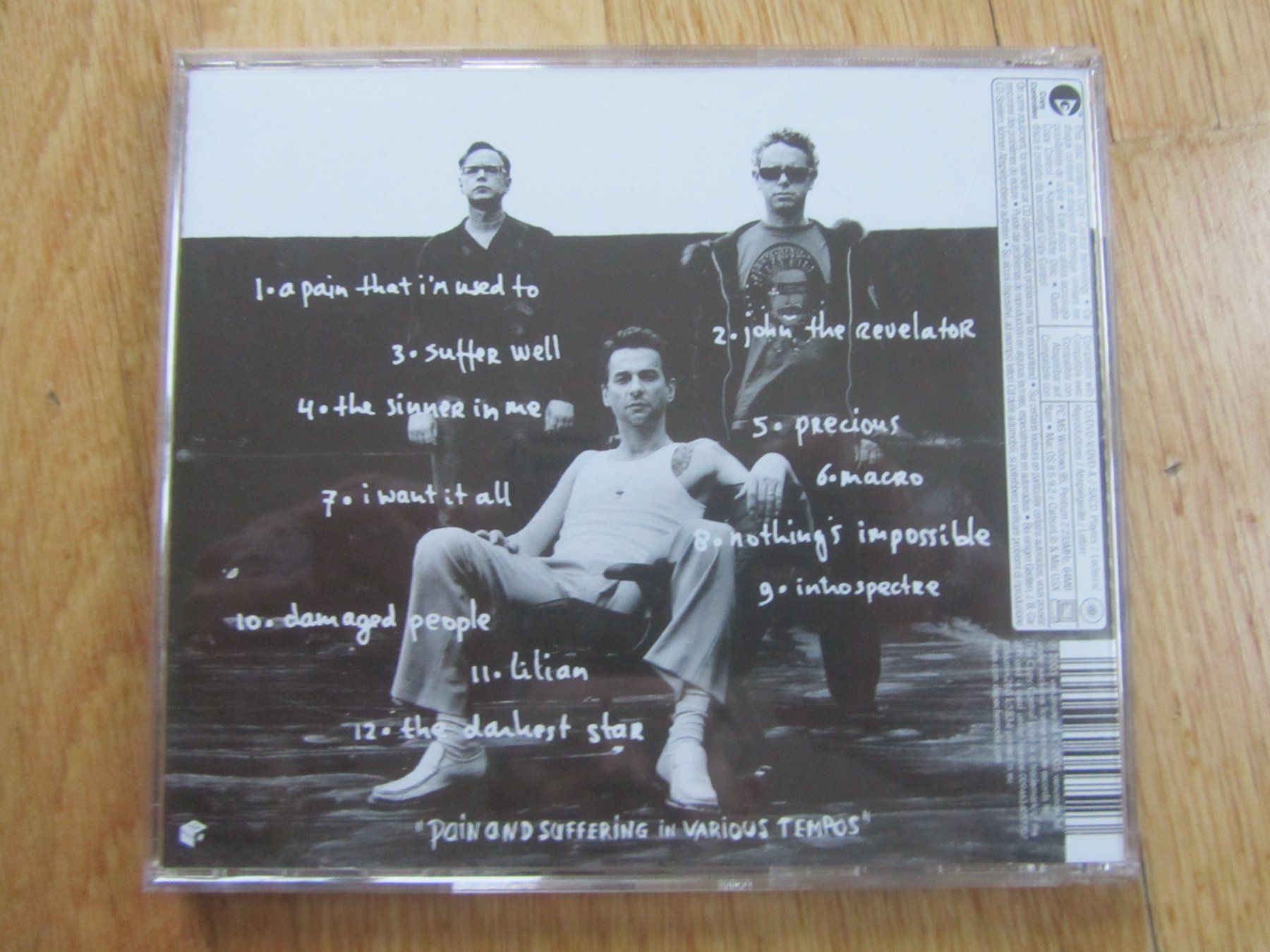 CD: DEPECHE MODE:  playing the angel – Usato da Seengen venduto da mikelele 1
