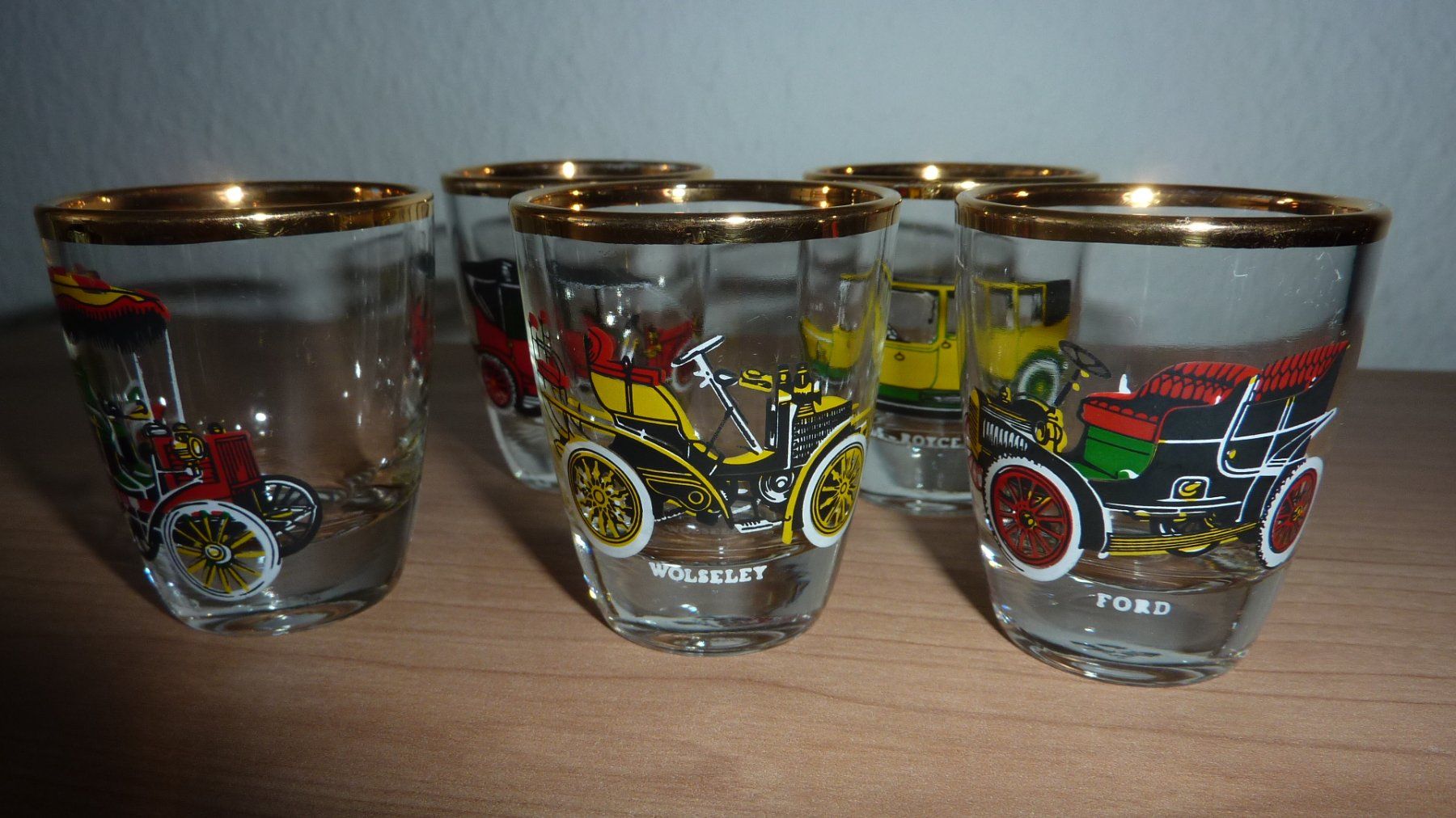 Bicchieri: 5 neue schnaps  gläser – Nuovo (secondo la descrizione) da Füllinsdorf venduto da pmarkus 2