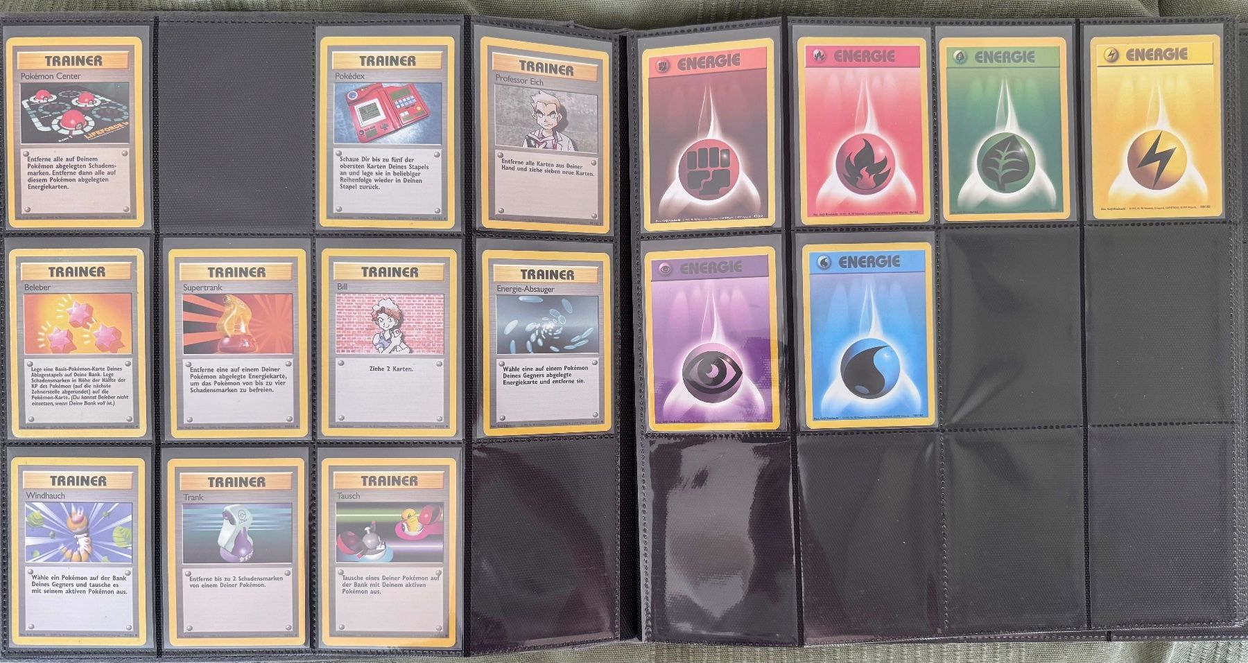 Pokémon Sammelbilder & Trading cards: Angefangenes Pokemon Base Set DE ab 1.- – Gebraucht aus Erstfeld von PokeSandero 5