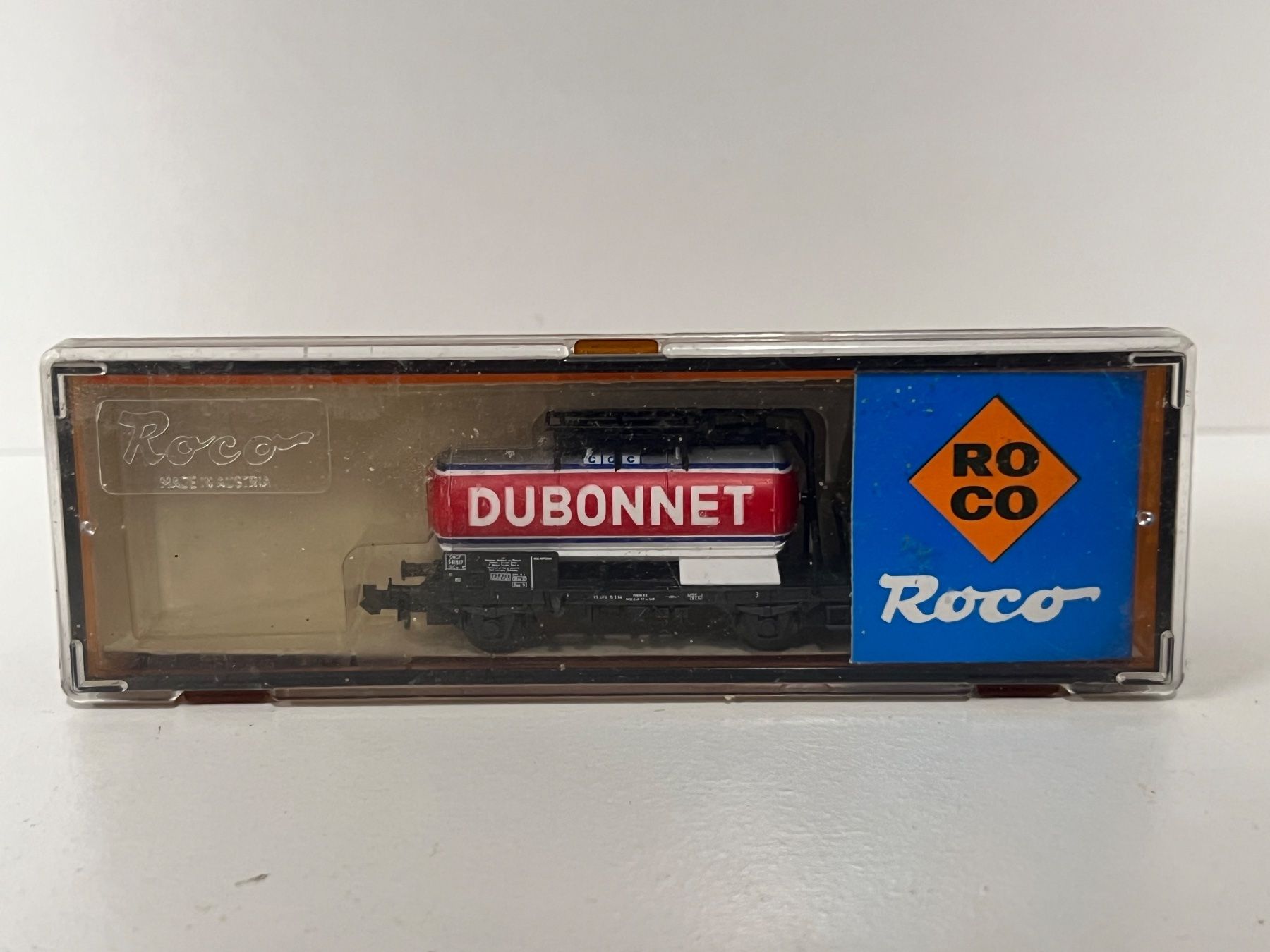 Roco Modellini di ferrovie: Roco Spur N  Güterwagen "Dubonnet"  SNCF – Usato da Geroldswil venduto da TopTrain54