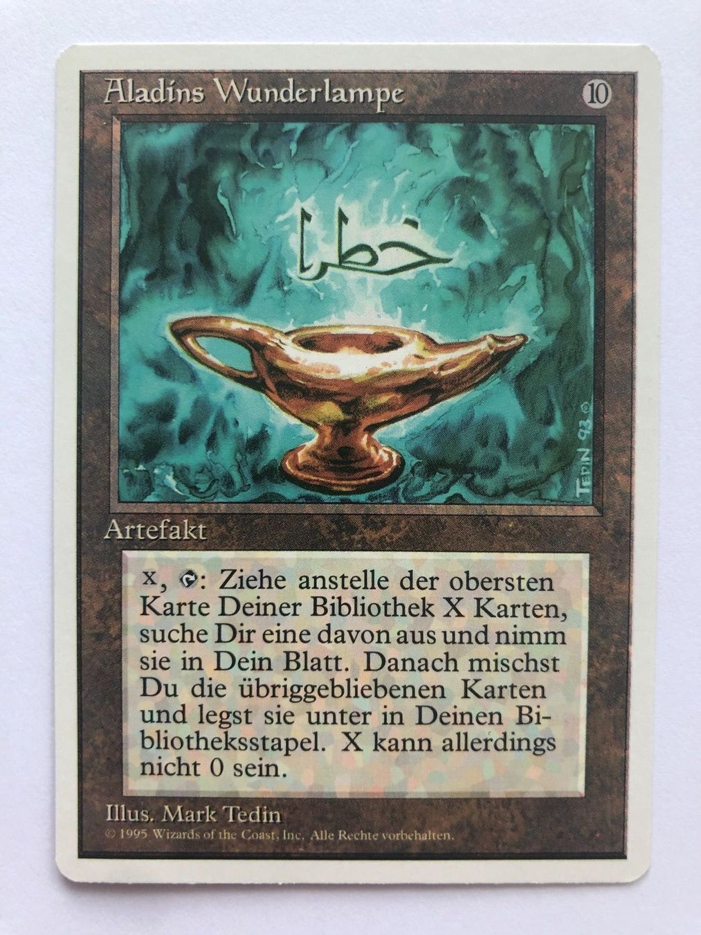 Karten: MTG - Aladins Wunderlampe – Gebraucht aus Zürich von T_H_O_M_A_S