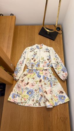 Leinen Massgefertigtes KLEID Zimmermann Rock Sommerkleid