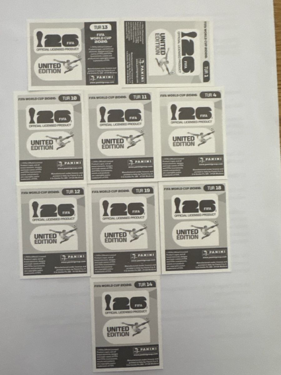 Panini Carte collezionabili: Panini WM 2026 Türkei – Nuovo (secondo la descrizione) da Kreuzlingen venduto da DennisA27 1