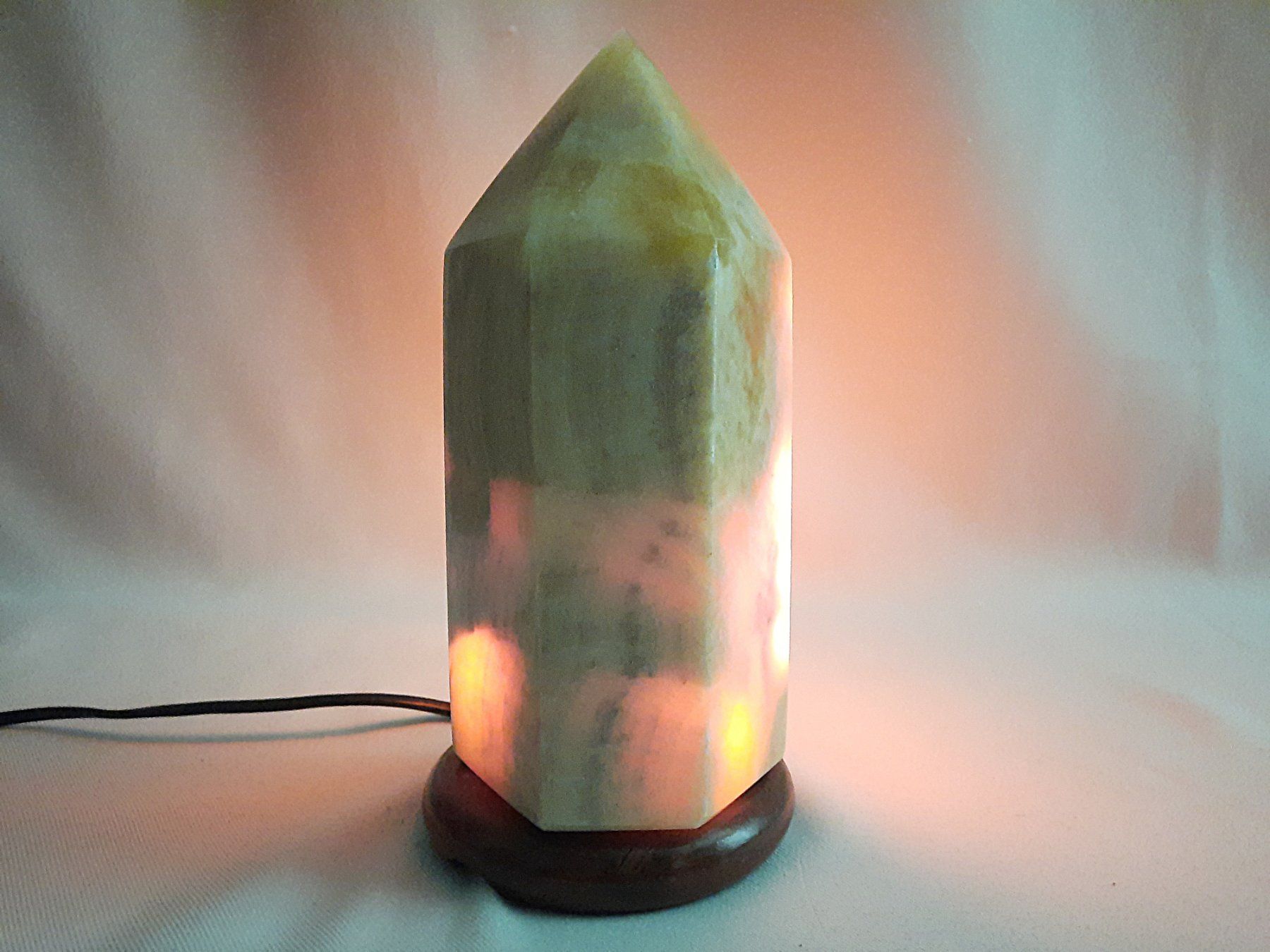 Lampen: Steinlampe Calcit – Gebraucht aus Beinwil am See von Restwert_Beinwil 2