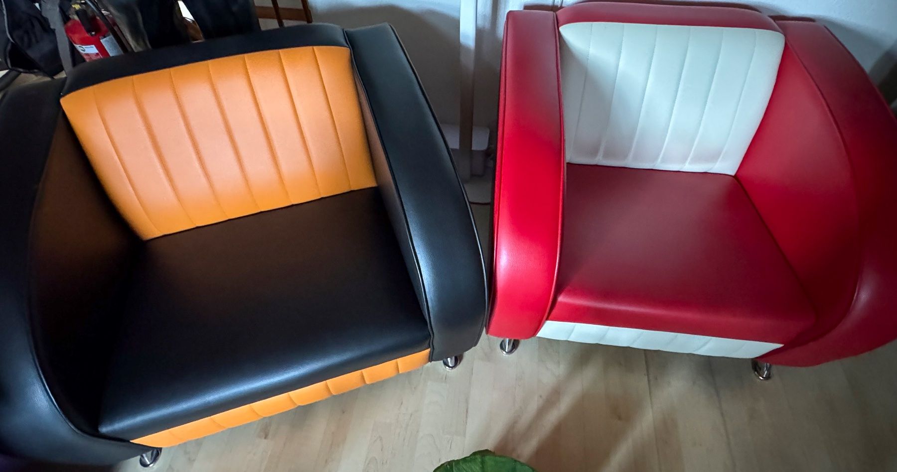 Poltrone: 3 Retro Lounge Sessel – Usato da Riehen venduto da Kultfilme 4