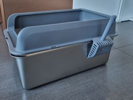 Large cat toilet stainless steel