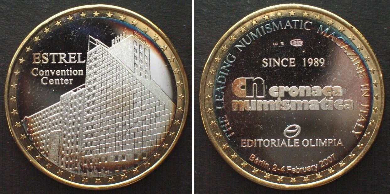 Toutes les monnaies: CRONACA NUMISMATICA WORLD MONEY FAIR 2007 ESTREL CONVENTION – D'occasion à Riehen par sesambestcoins2004