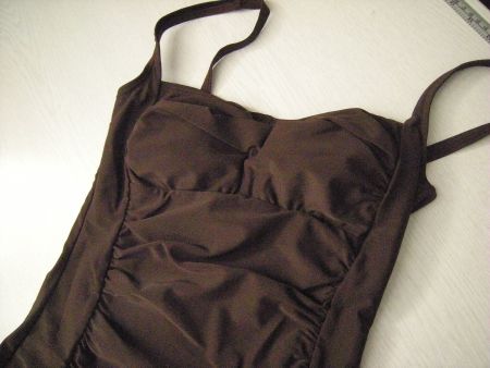 Tankini Oberteil Bikini Oberteil Gr. 36 braun NEU