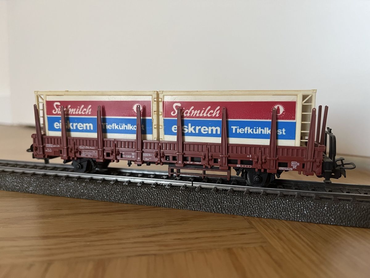 Modellini di ferrovie: Konvolut Rungenwagen SBB/DB – Usato da Basel venduto da Re620_11627 5