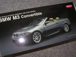 BMW M3 Cabrio E93 grau Kyosho 1:18 08738GR