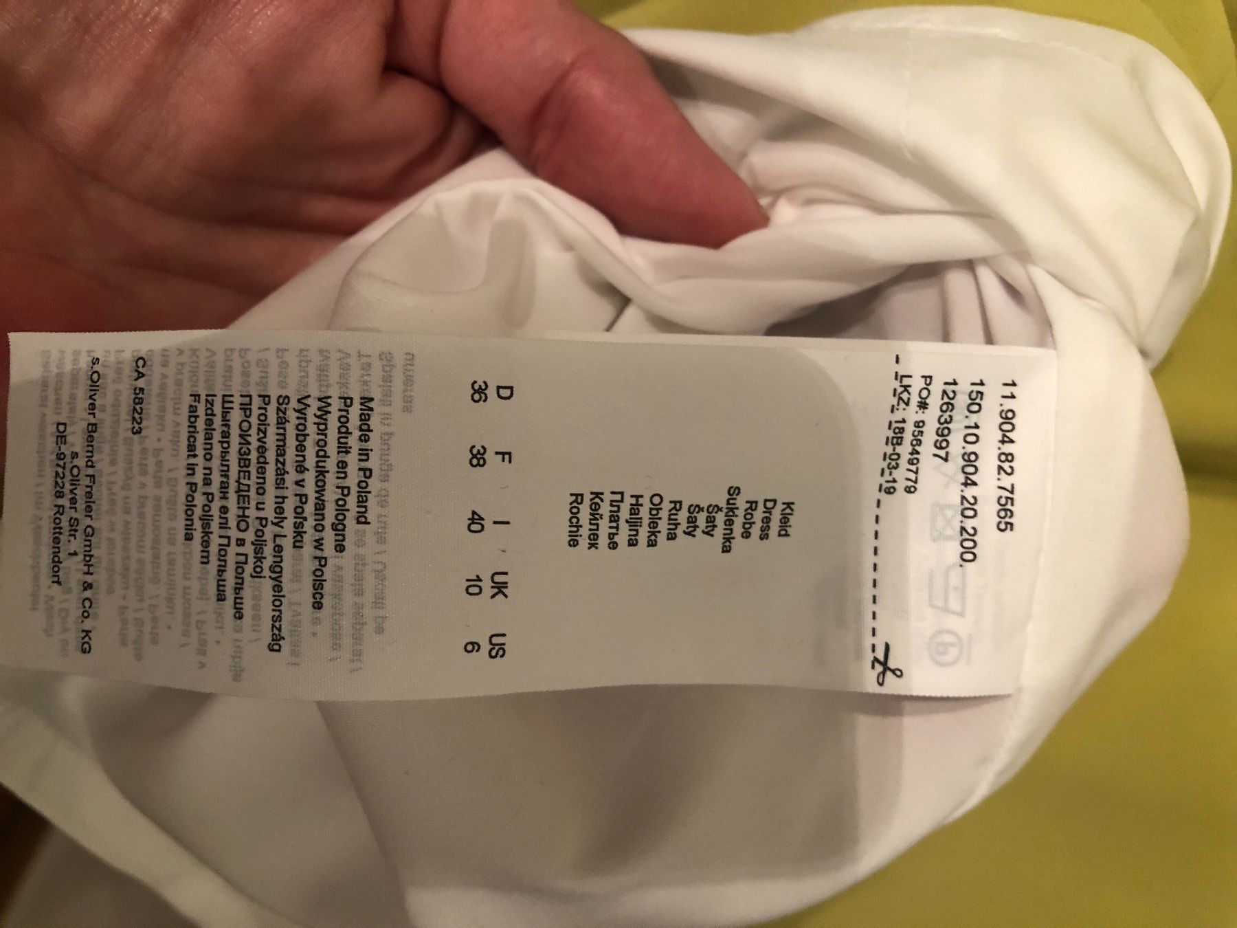 S.Oliver Vestiti: Kleid s Oliver NEU – Nuovo (secondo la descrizione) da Jenins venduto da Pocahontas013 8