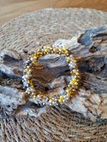 Bracelet en perles de verre, élastique