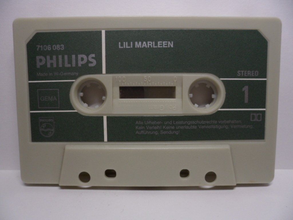 Musicassette: HANNA SCHYGULLA     LILI  MARLEN – Usato da Langnau i. E. venduto da gf2_29jt 2
