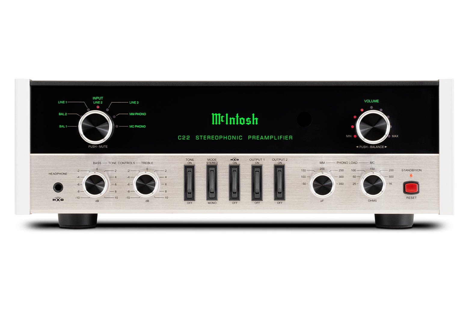 McIntosh Amplificatori: McIntosh C22 2-Channel Preamplifier Mk V – Usato da Maienfeld venduto da LehnerAkustikAG 1