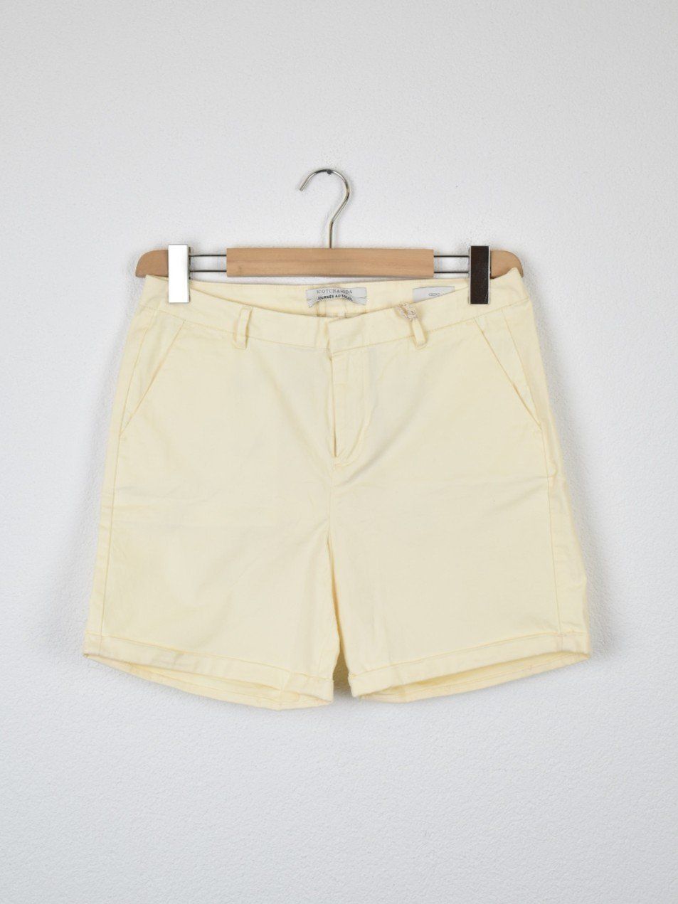 Maison Scotch Hosen: Scotch & Soda Shorts, neu, Gr.28, hellgelb – Neu (gemäss Beschreibung) aus Nürensdorf von 2ND_STORY