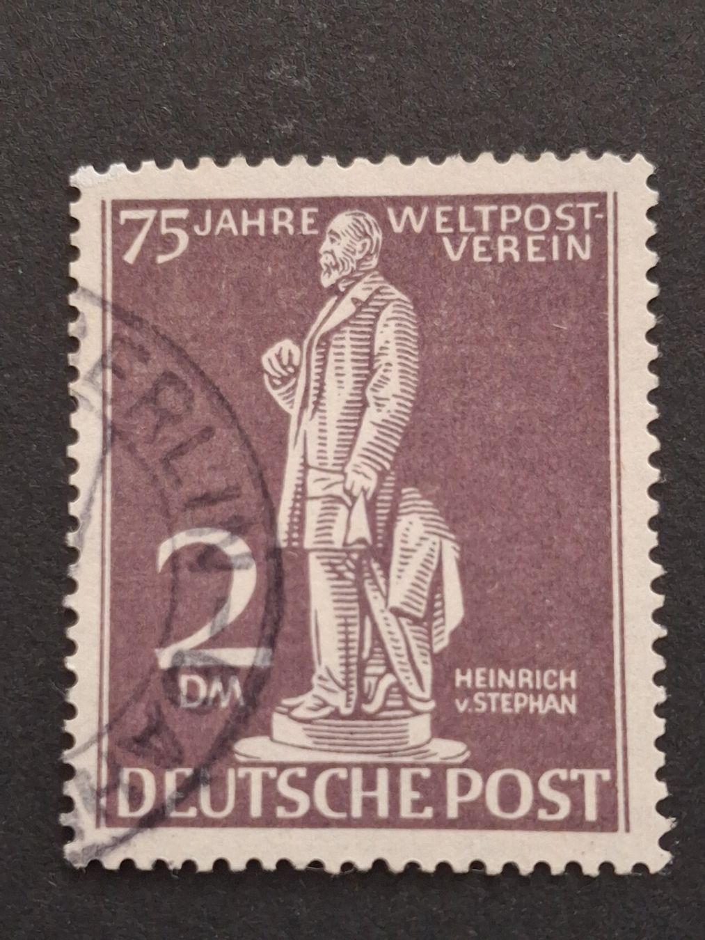 Tous les timbres: Berlin UPU Mi-Nr.41 gestempelt 80 Fr – D'occasion à Kriens par Nidfeld45 1