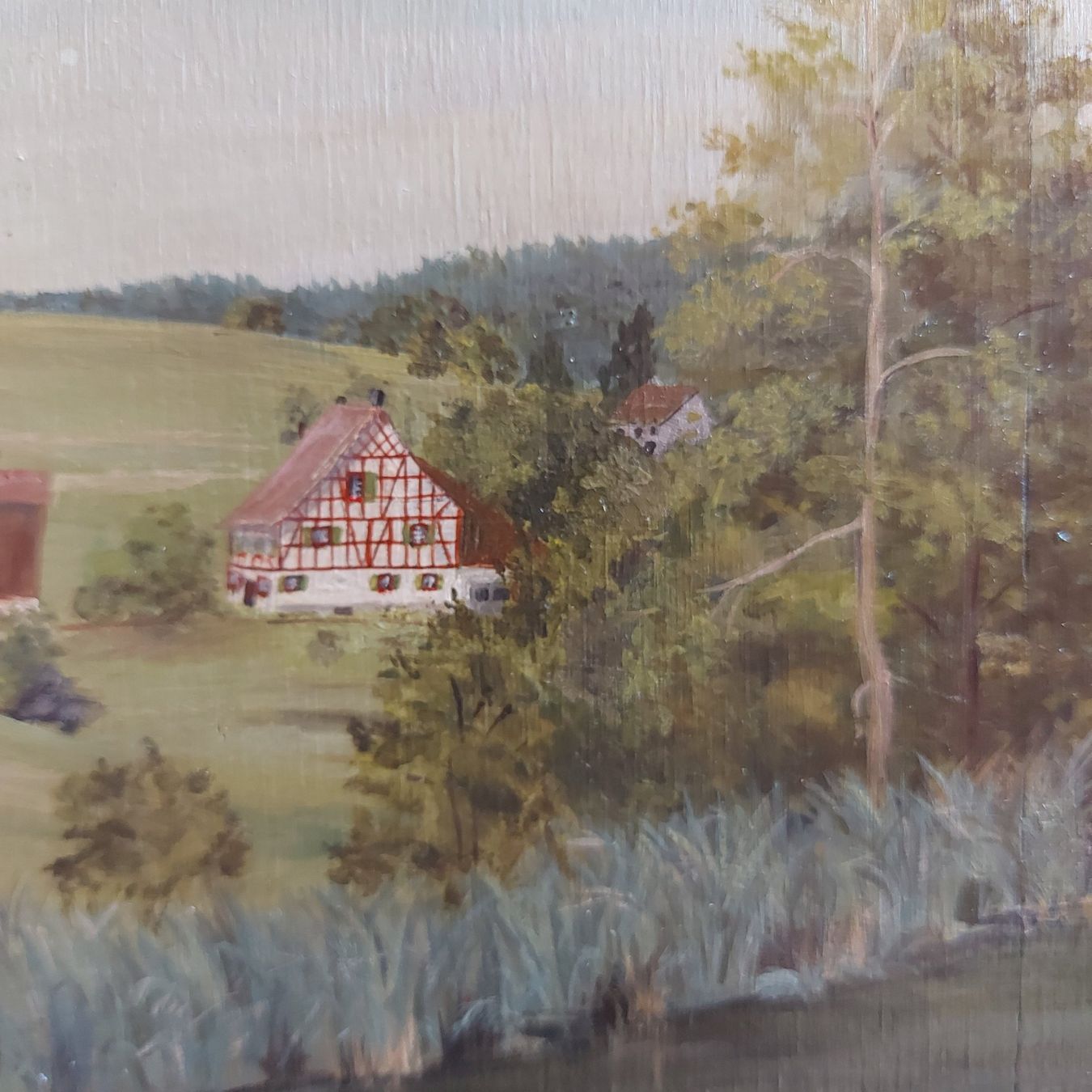 Dipinti: Ölgemälde signiert, idyllische schweizerLandschaft – Usato da Schlieren venduto da Svenja7 5