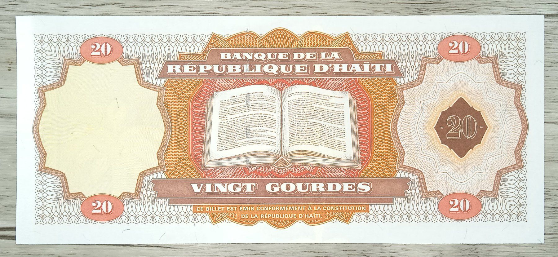 Banconote: Haiti 20 Gourdes Silver UNC _3 – Nuovo (secondo la descrizione) da Cousset venduto da Patricio77 1