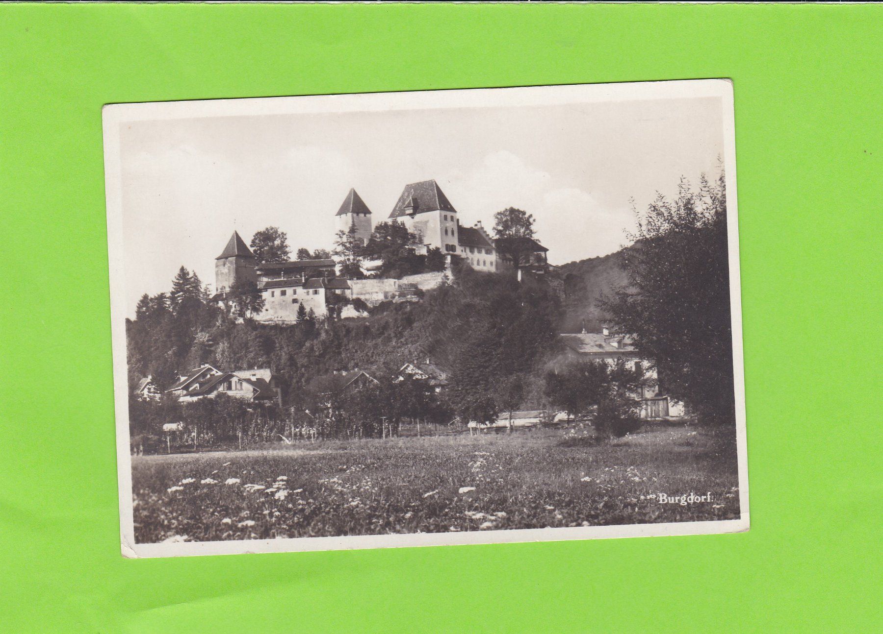 Cartoline postali: Burgdorf – Usato da St. Peterzell venduto da neckertal