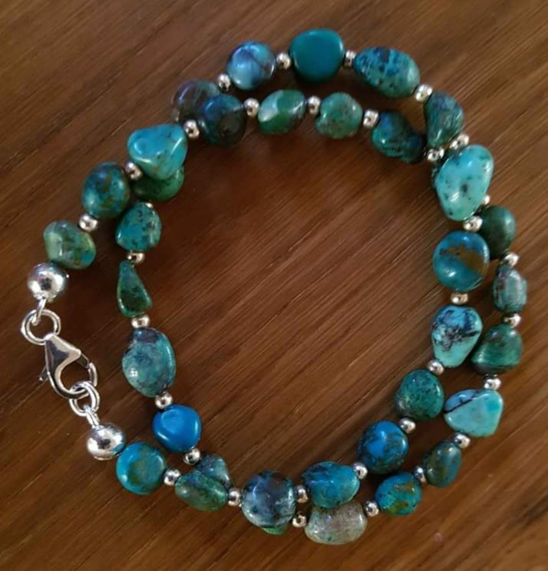 Catenine: Armkette mit Chrysokoll – Nuovo e nell'imballaggio originale da Gattikon venduto da myartshop