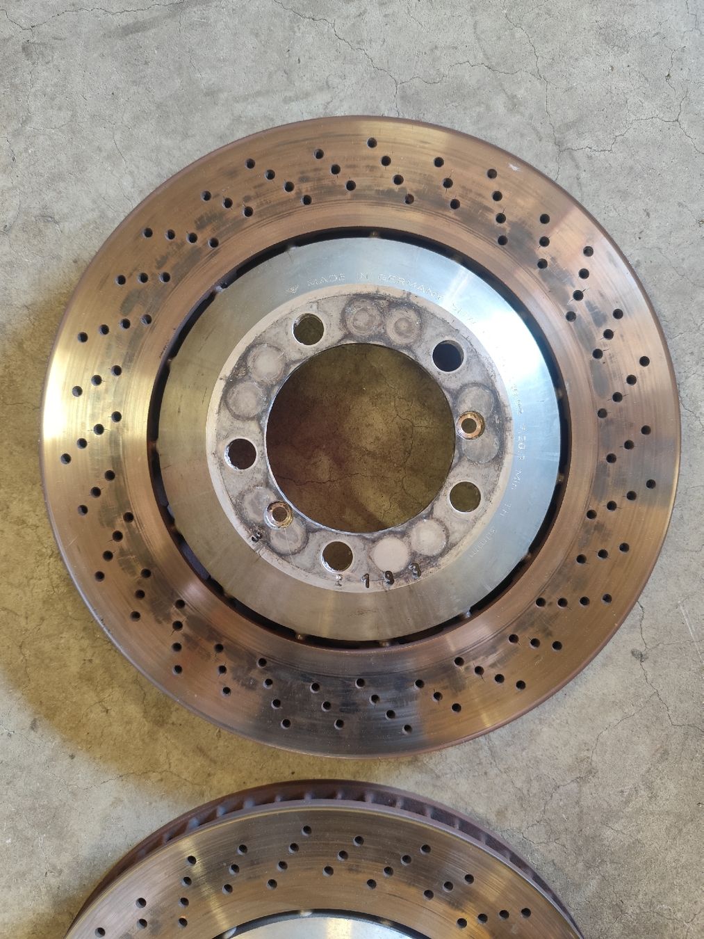 Tutti pezzi di ricambio auto: disque de frein 997 Cup – Usato da Chamoson venduto da rom_8rkp