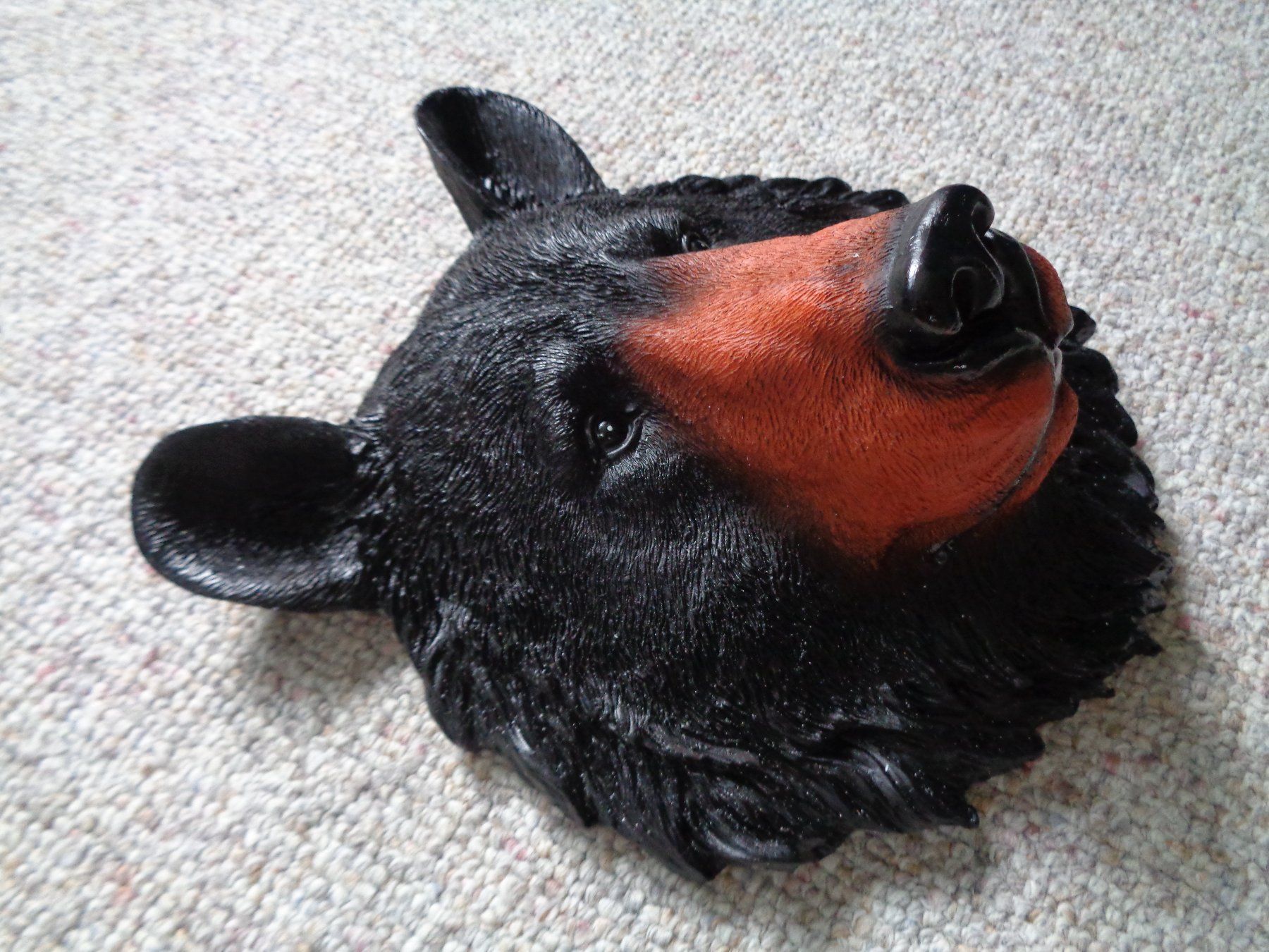 Statuette: Bär Kopf 3D (22x19 cm) – Nuovo e nell'imballaggio originale da Langenbruck venduto da Gumsi 2