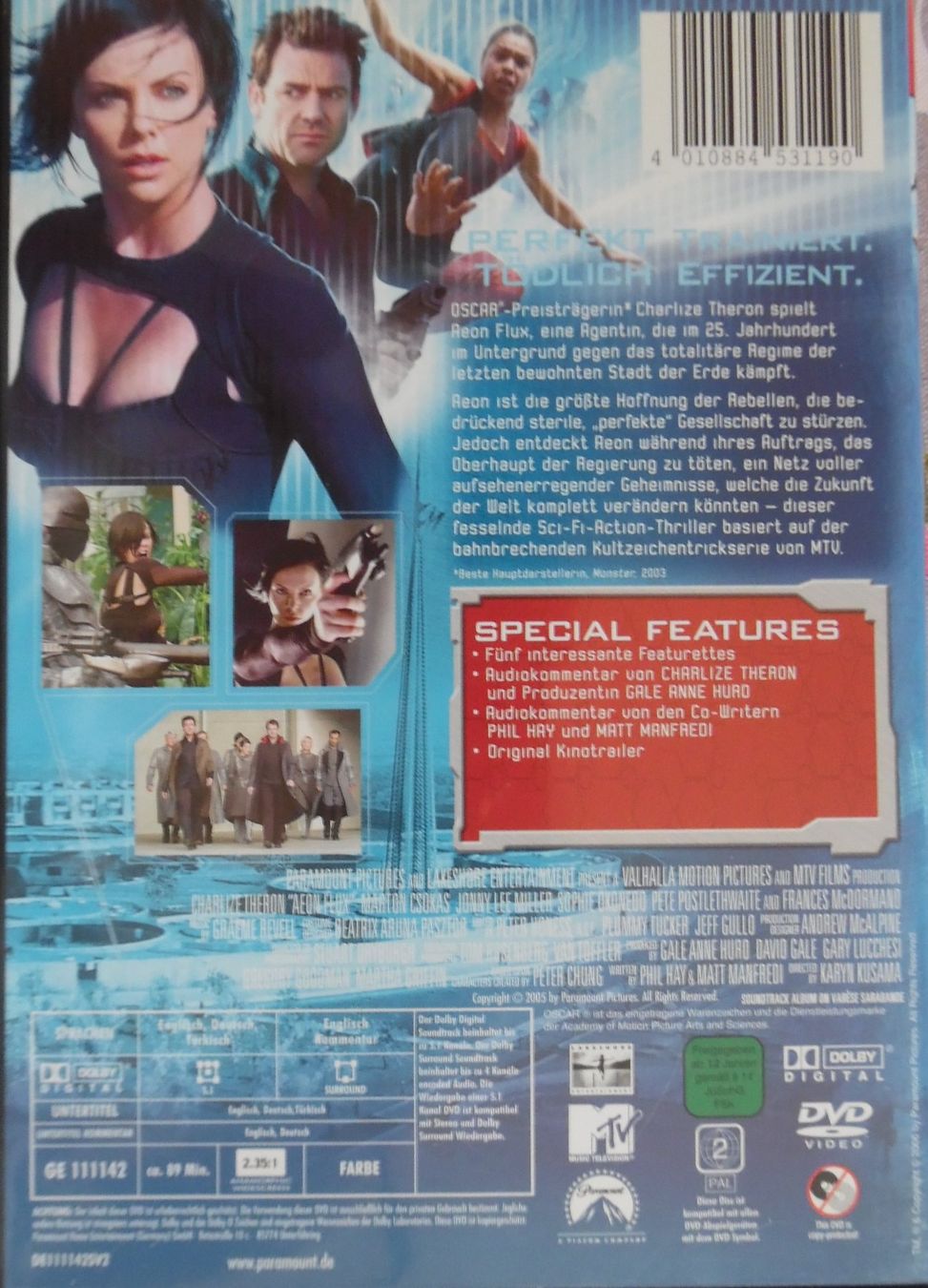 Alle DVDs: Aeonflux – Gebraucht aus Bellinzona von Luna093 2