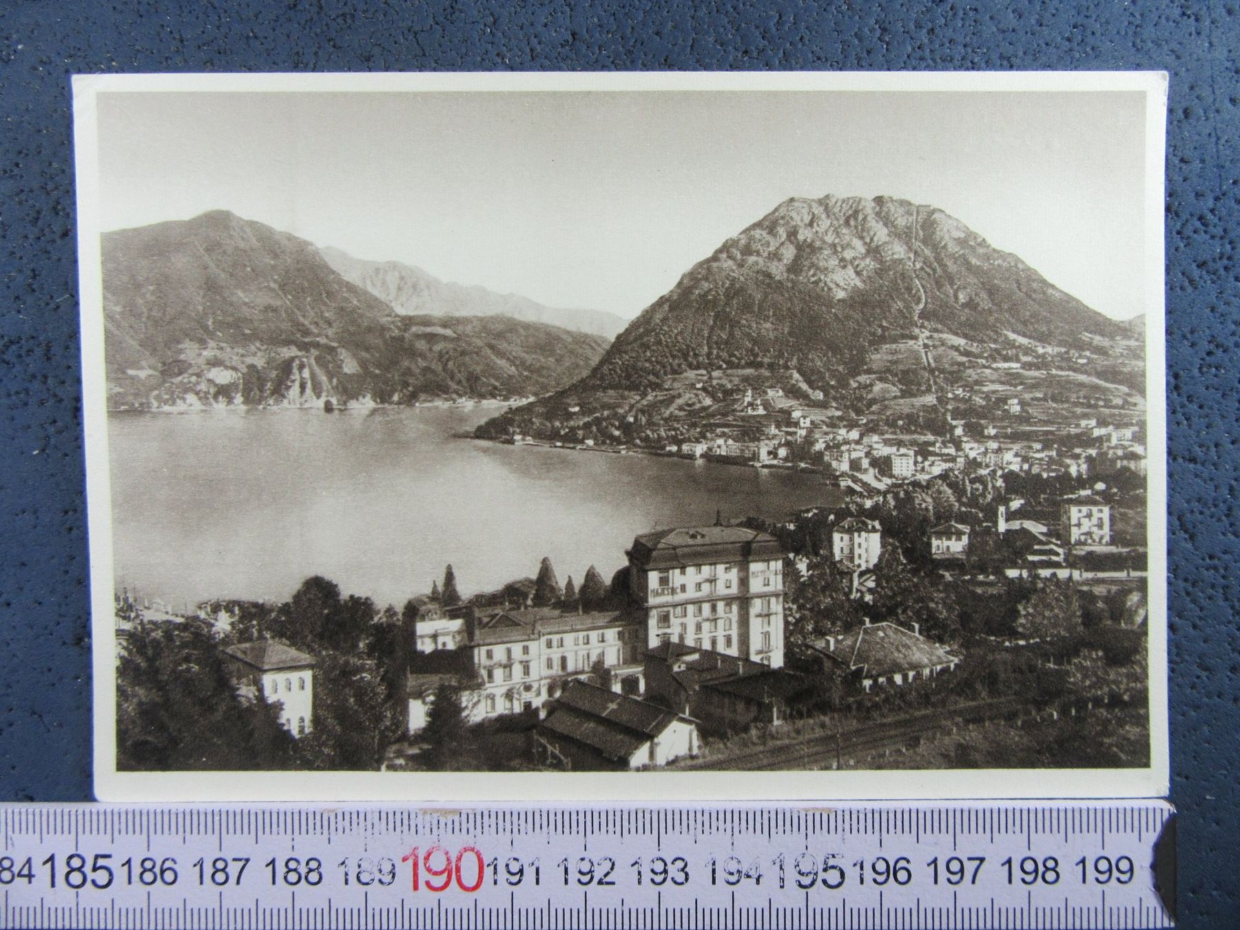 Ansichtskarten: LUGANO - PARDISO E MONTE SAN SALVATORE TICINO AK – Gebraucht aus Ettingen von Hausi4711