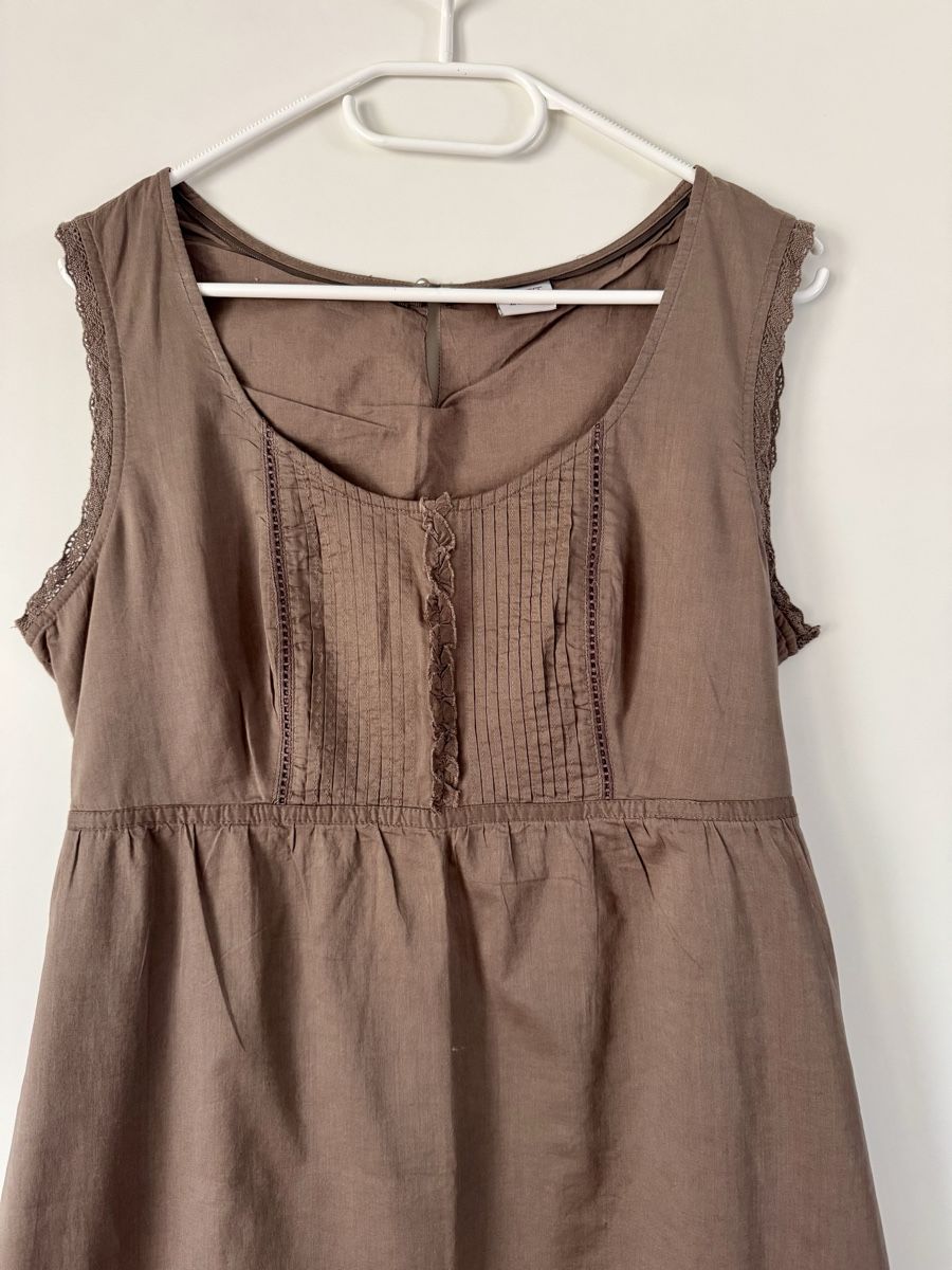Esprit Vestiti: Esprit Kleid Sommer braun Grösse 40  – Usato da Flumenthal venduto da Krajan 1