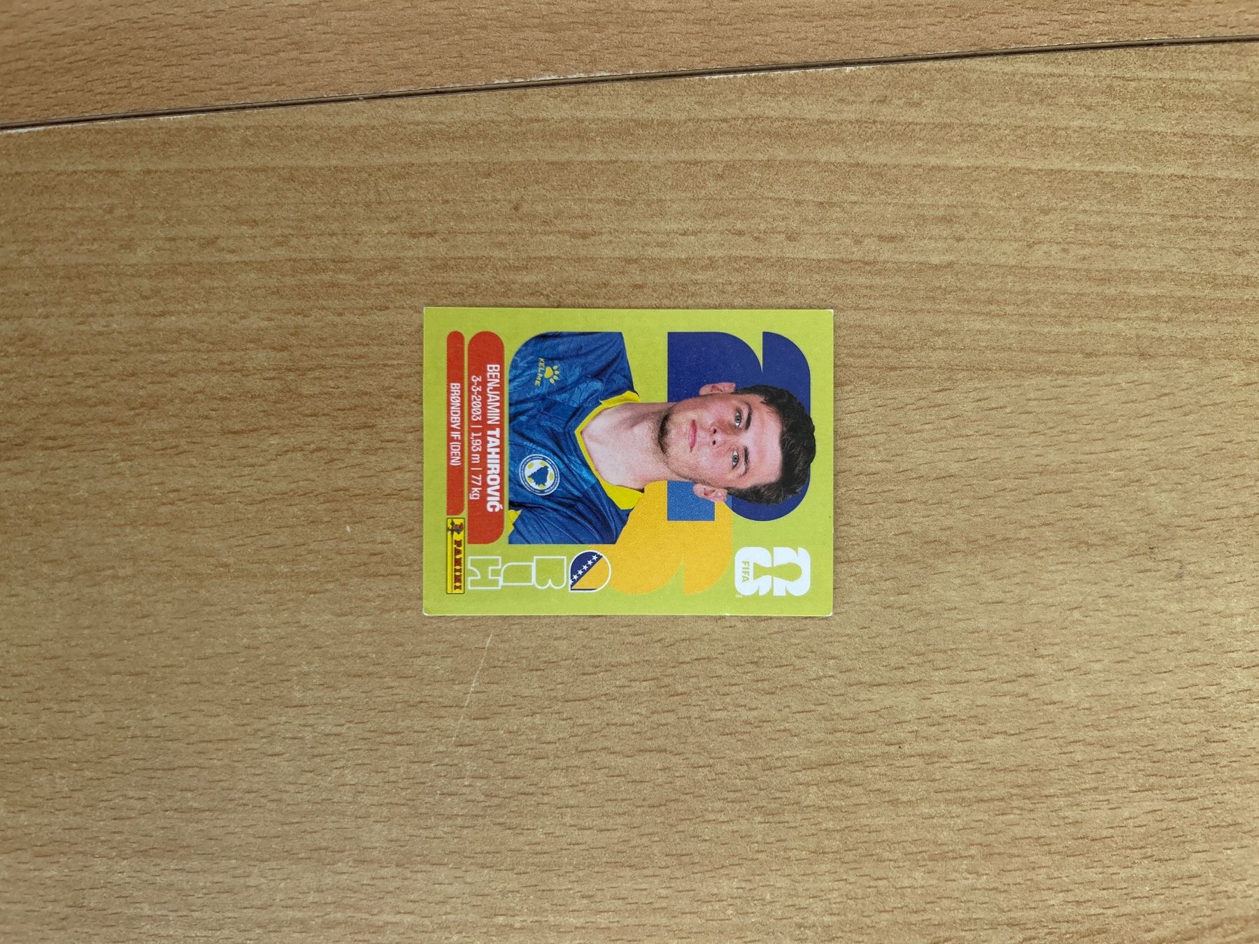 Panini Carte collezionabili: BIH 9 - Benjamin Tahirovic - Panini WM 2026 – Usato da Luzern venduto da edu_f6hx