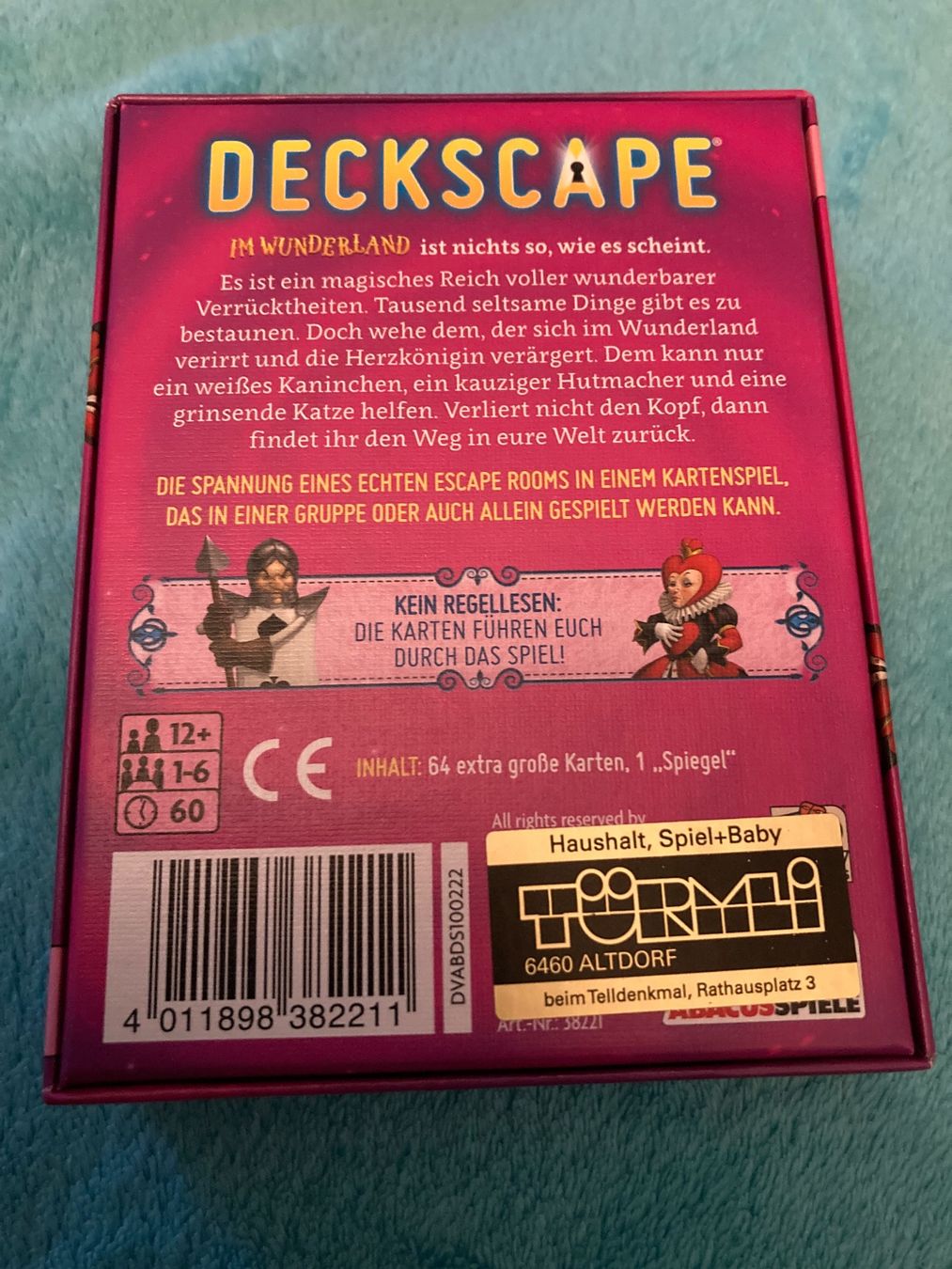 Giochi: Deckscape im Wundeland Escape Spiel – Usato da Emmenbrücke venduto da JJ_89 1