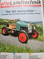 Alte Landtechnik 4/21 Fiat 502  Mähdrescher Deutz Fahr xa