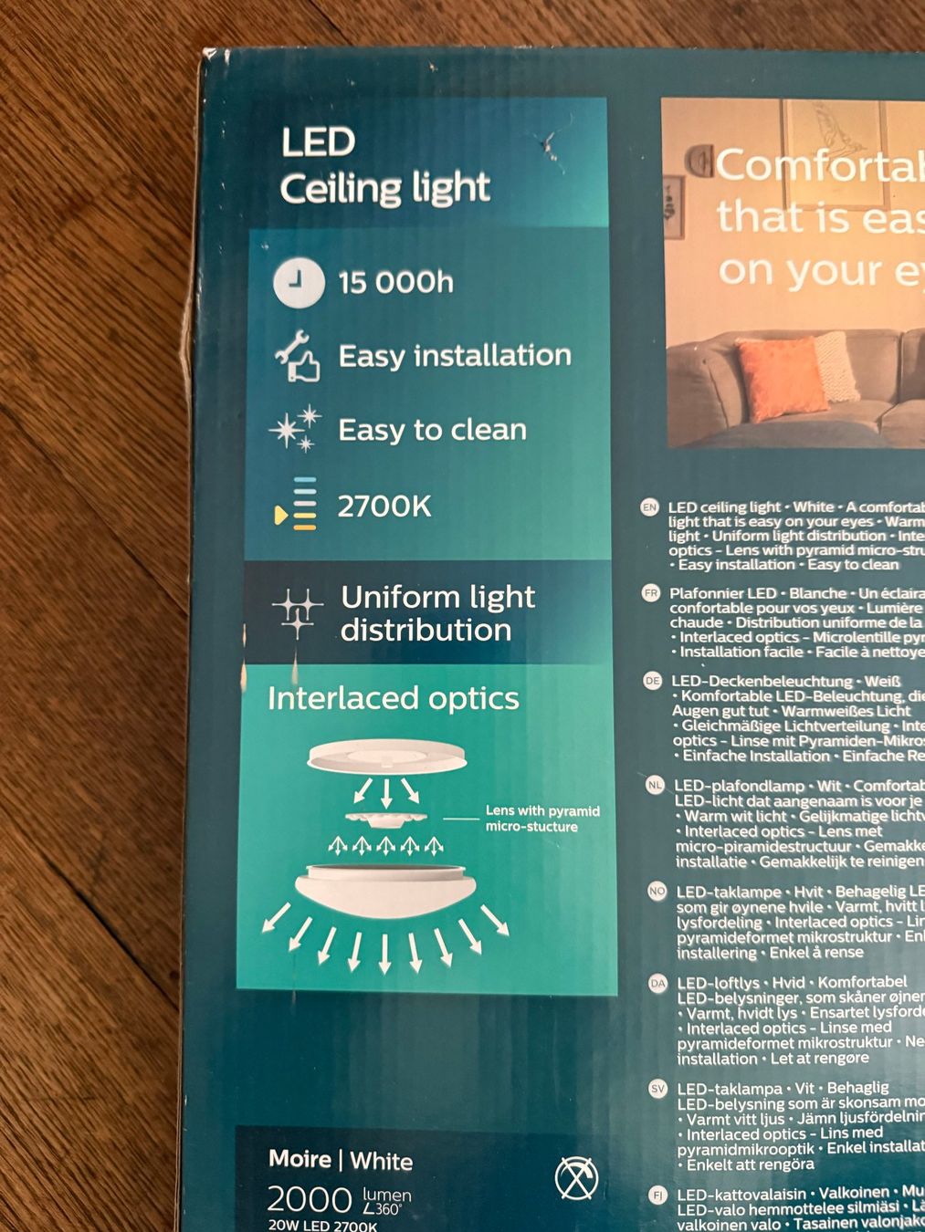 Philips Lampadari & plafoniere: Philips LED 20W Deckenlampe – Nuovo e nell'imballaggio originale da Zürich venduto da Ypar