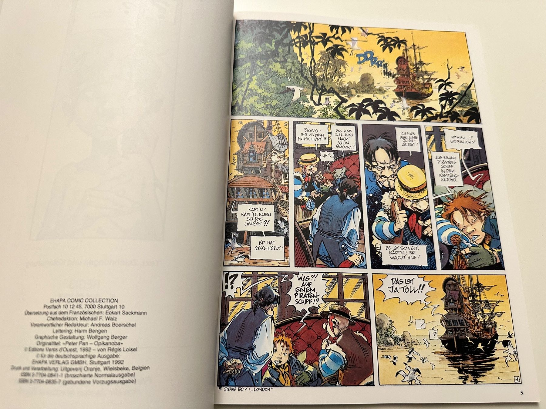 Fumetti: Peter Pan Band 2 - Die Insel - Loisel - Softcover – Usato da Münsingen venduto da Ganjam 3