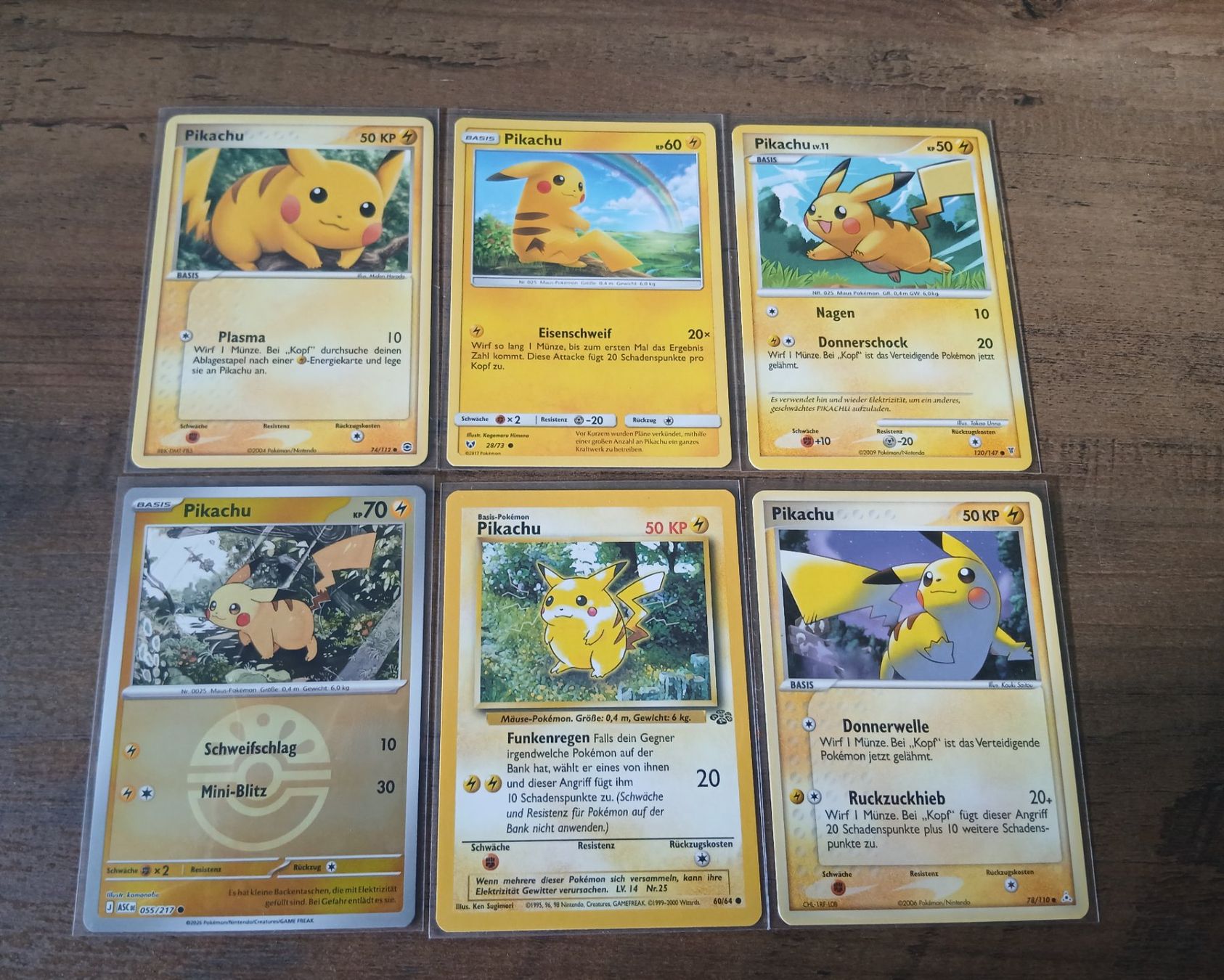 Pokémon Carte collezionabili: Pokemon Pikachu Karten DE – Usato da Märwil venduto da Chi_87pp